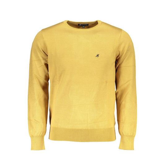 U.S. Grand Polo Yellow Viscosa Men Sweater