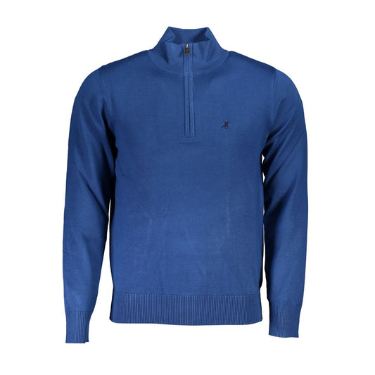 U.S. Grand Polo Blue Viscose Men Sweater