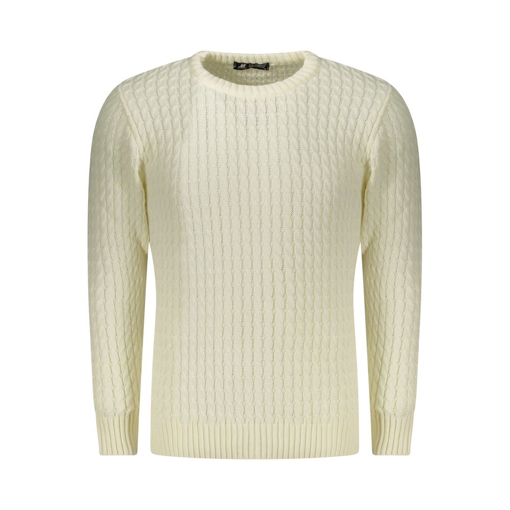 U.S. Grand Polo Bianco Acrylic Men Sweater - XXL