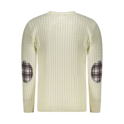 U.S. Grand Polo Bianco Acrylic Men Sweater - XXL