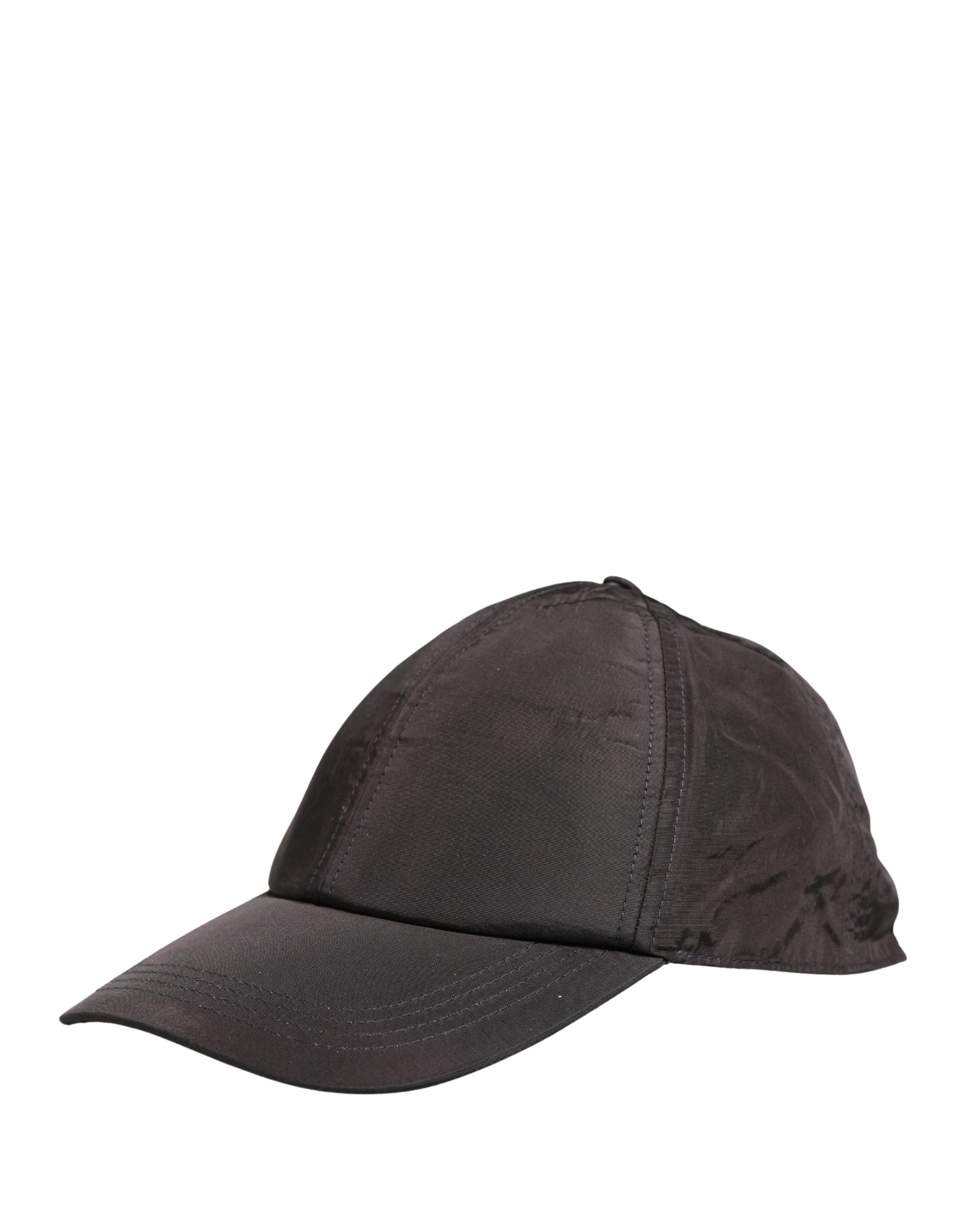 Dolce & Gabbana Men's Black Cotton 6 Panels Baseball Cap