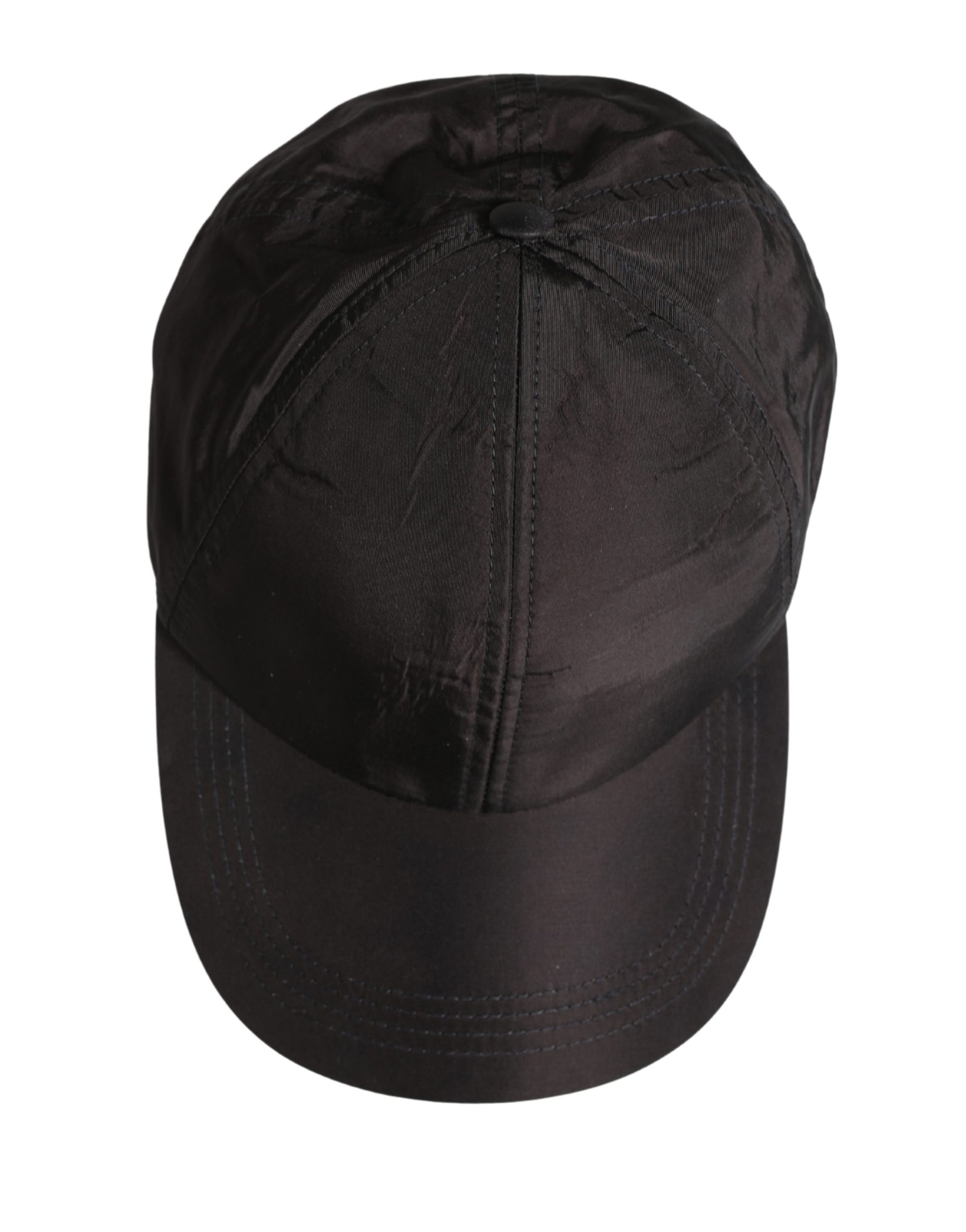 Dolce & Gabbana Men's Black Cotton 6 Panels Baseball Cap