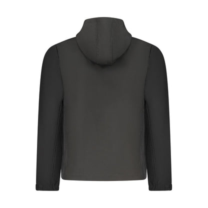 U.S. Grand Polo Black Polyester Mens Jacket