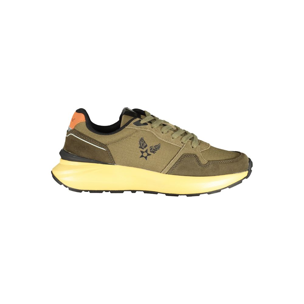 Avirex Abel Grey Polyurethane Men Sneaker EU42/US9, EU43/US10, EU44/US11