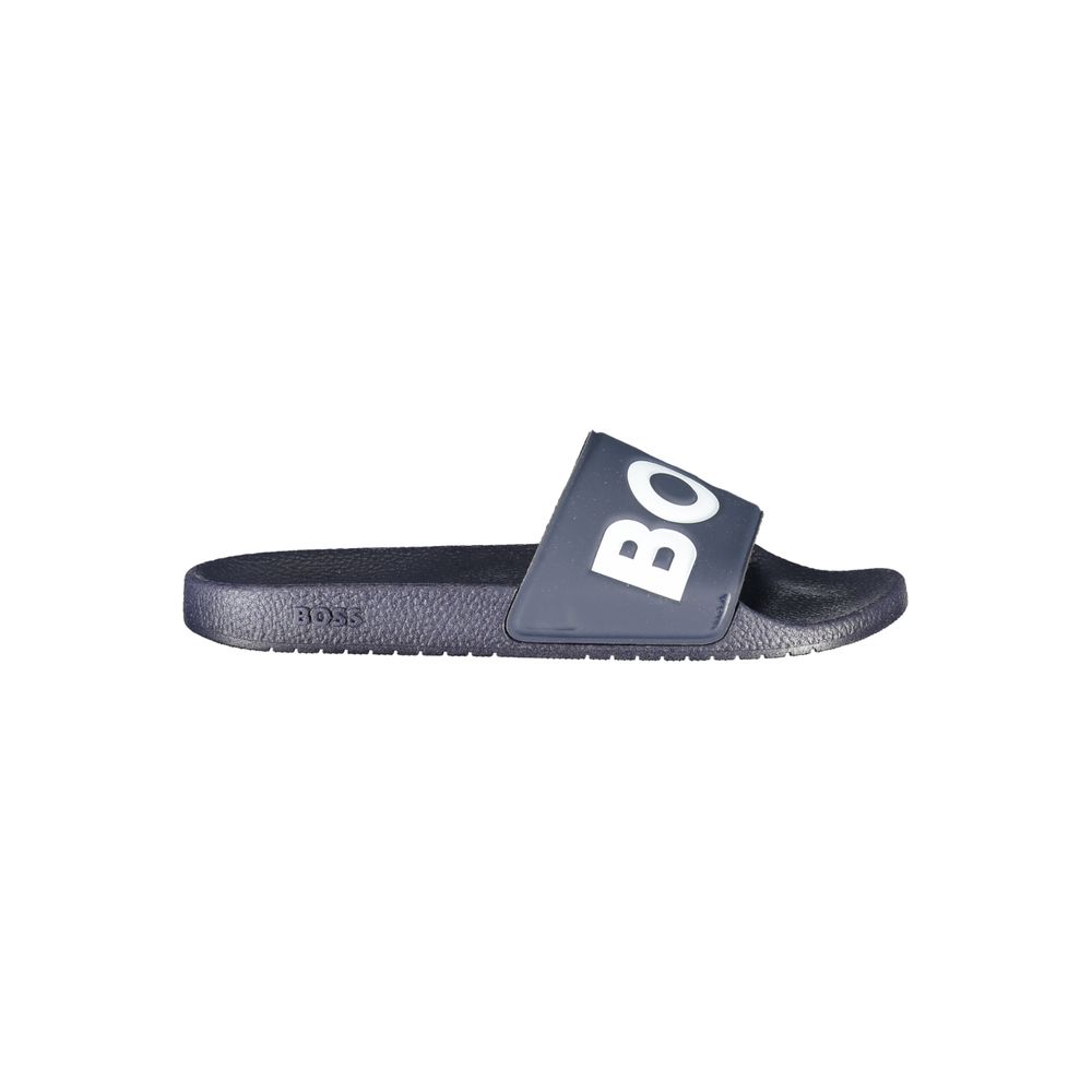 Hugo Boss Blu Poliuretano Men's Slippers