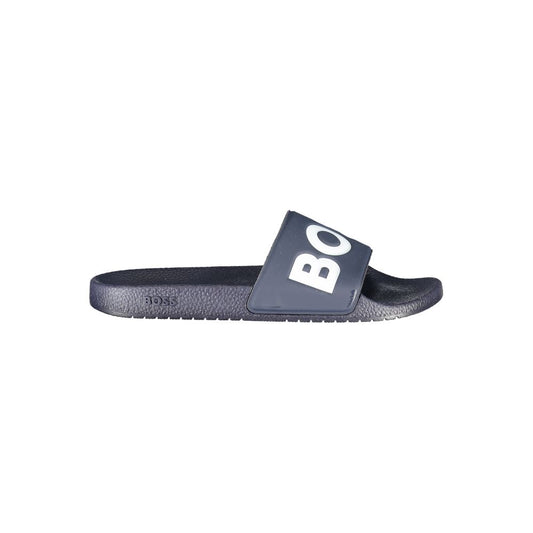 Hugo Boss Blu Poliuretano Men's Slippers