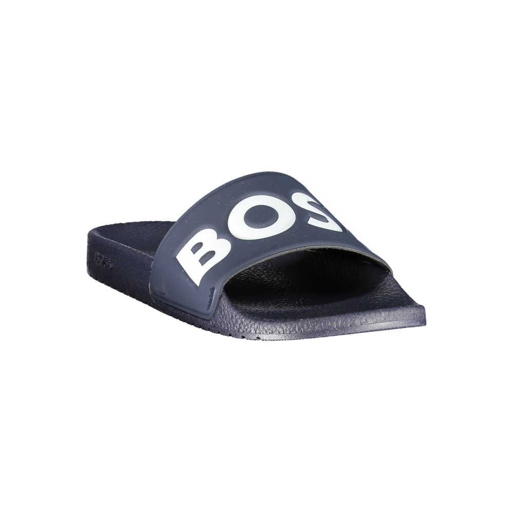 Hugo Boss Blu Poliuretano Men's Slippers