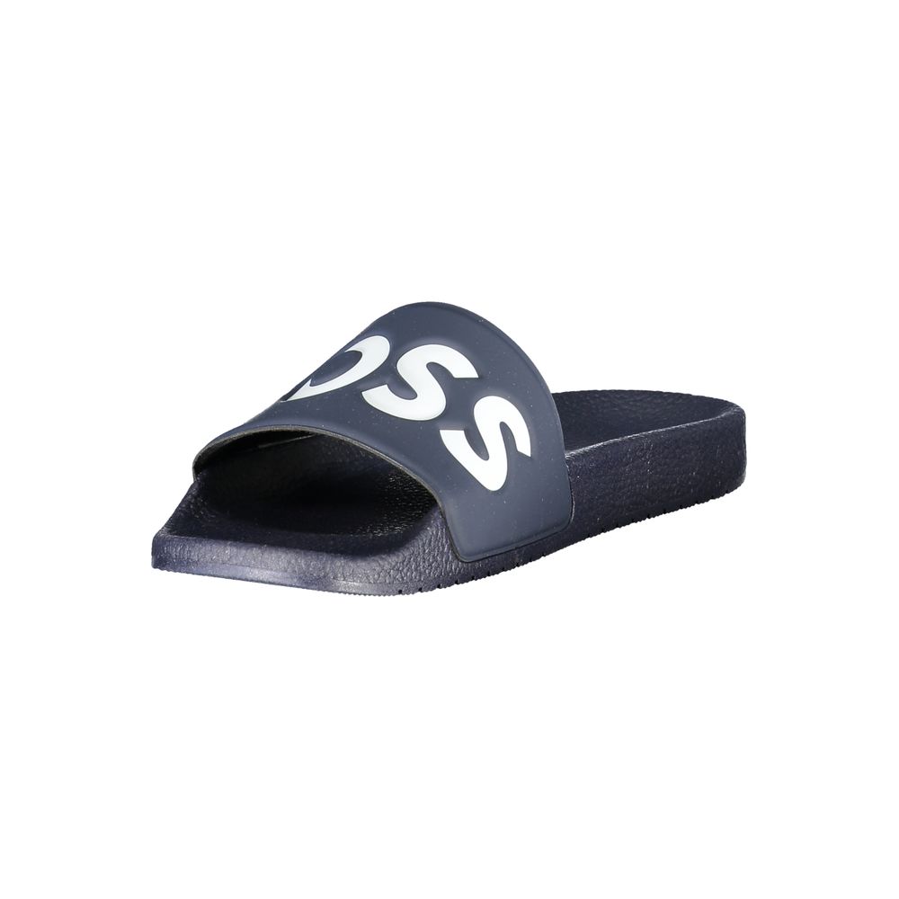 Hugo Boss Blu Poliuretano Men's Slippers