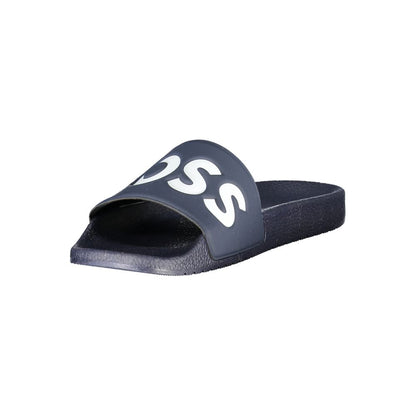 Hugo Boss Blu Poliuretano Men's Slippers