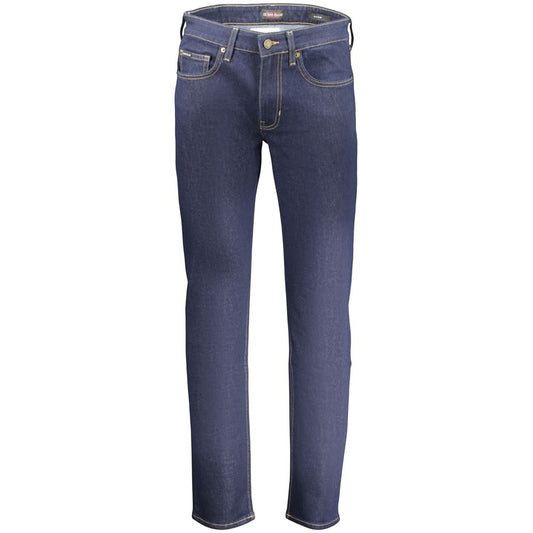 Guess Jeans Blu Cotton Men Jeans - G14 Slim