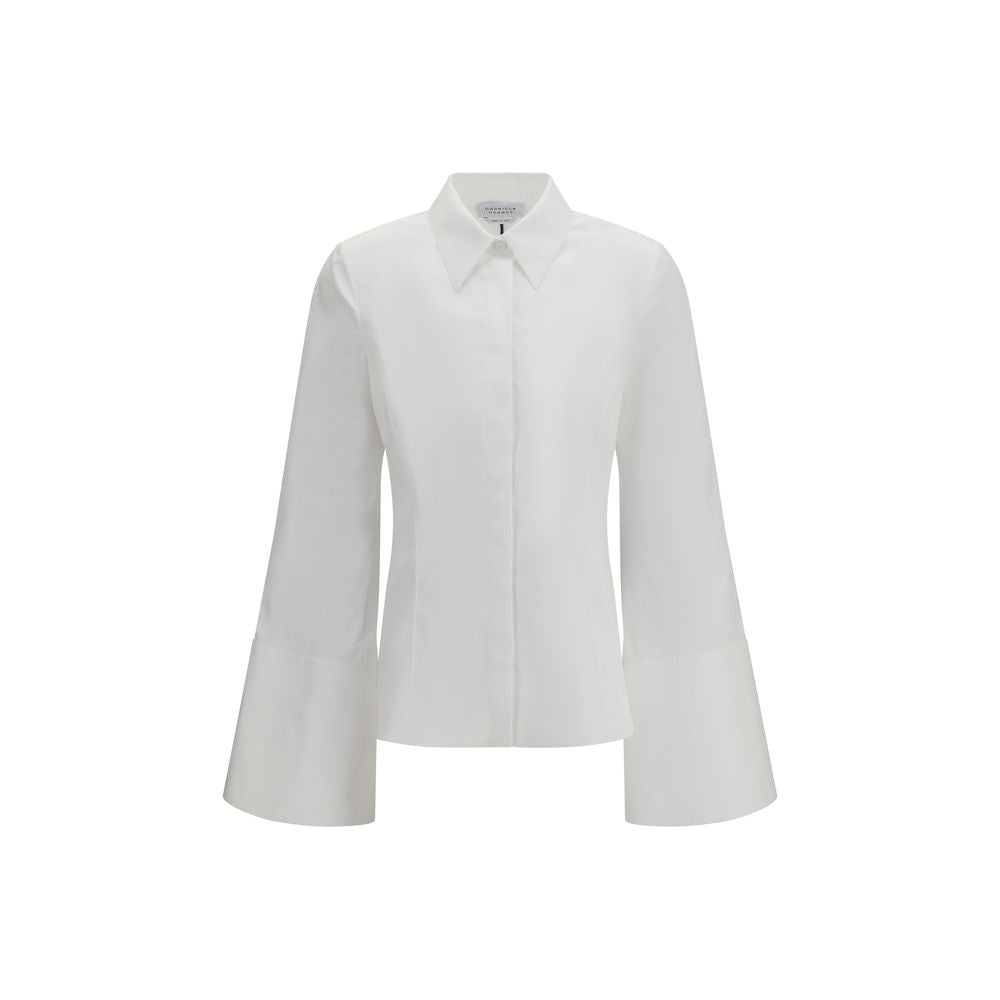 Gabriela Hearst Jataya Fitted Cotton Shirt