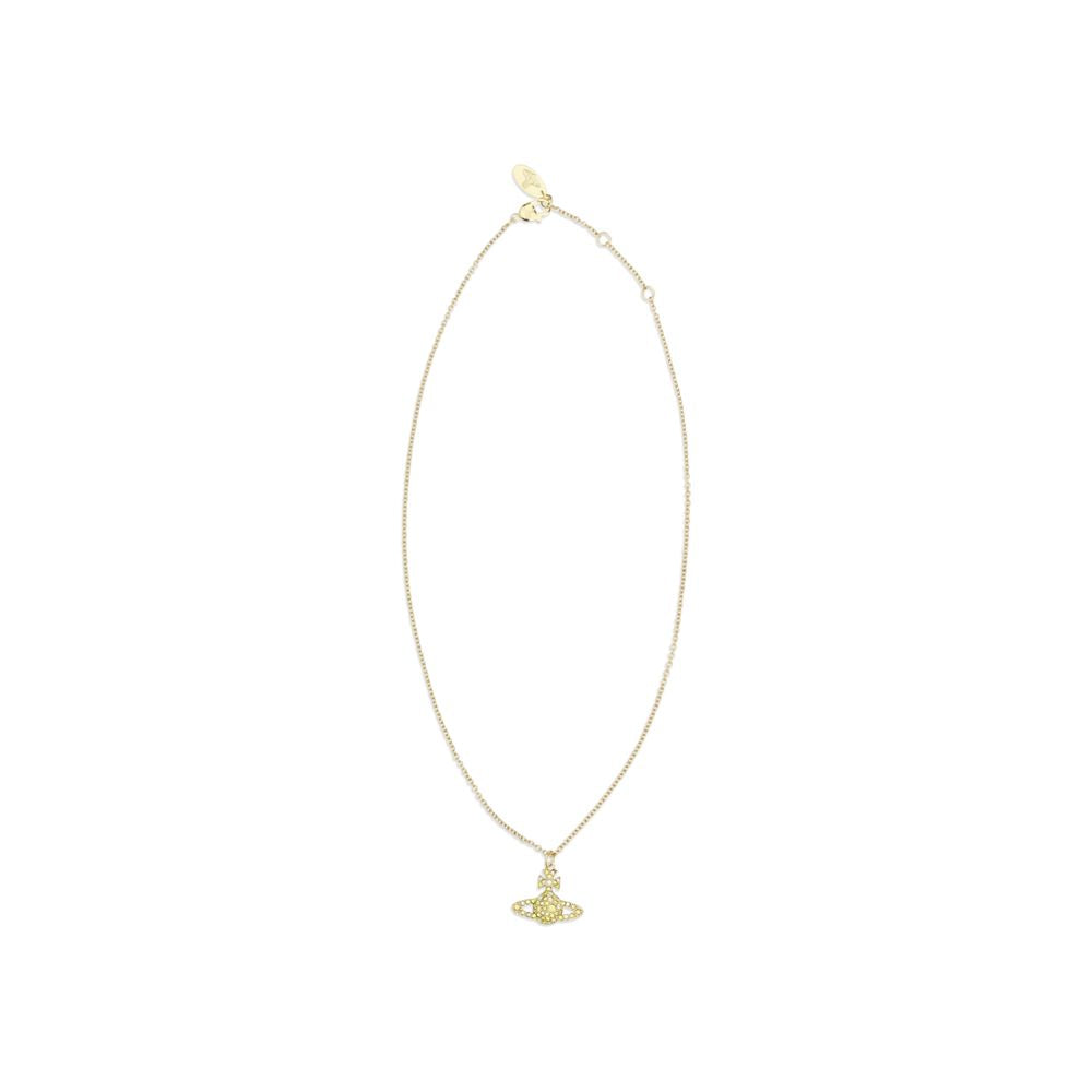 Vivienne Westwood Gold Metal Grace Bas Relief Necklace