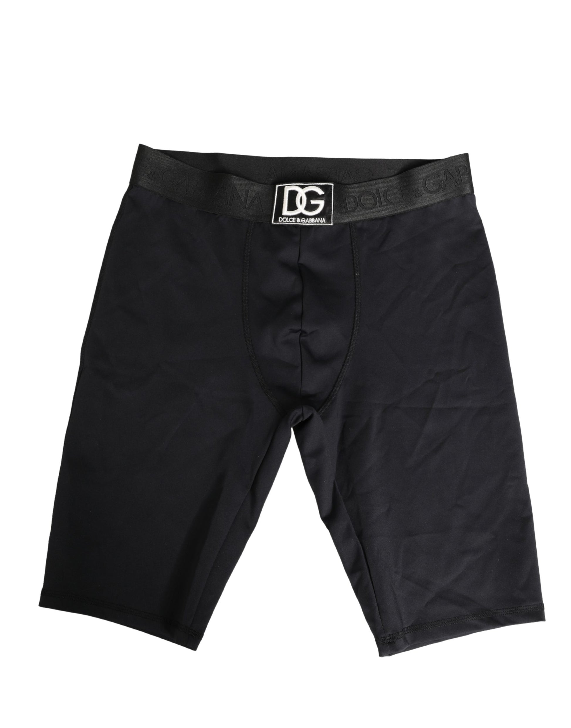 Dolce & Gabbana Black Logo Waistband Men's Boxer Shorts Underwear