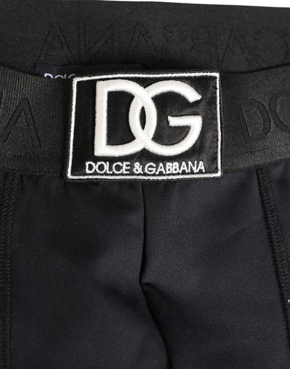 Dolce & Gabbana Black Logo Waistband Men's Boxer Shorts Underwear
