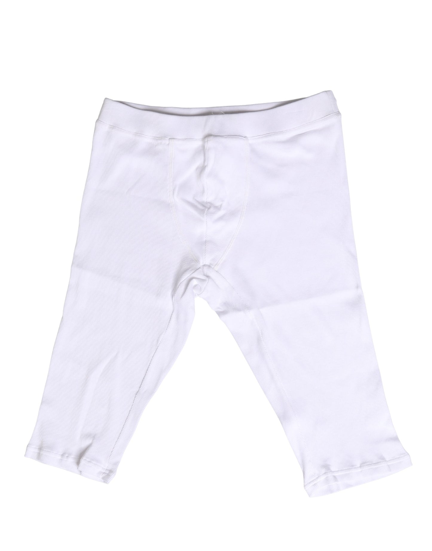 Dolce & Gabbana White Cotton Short Johns for Men