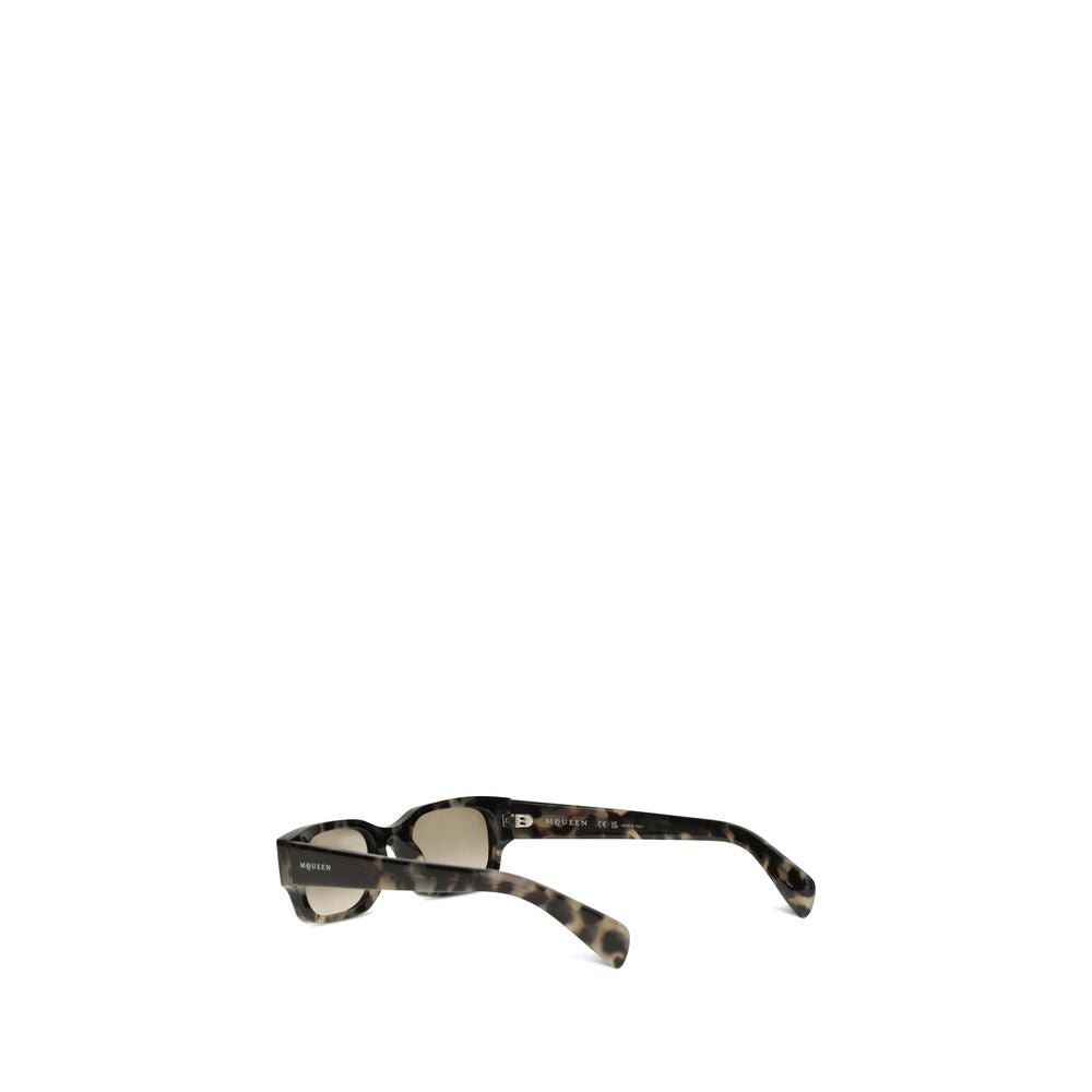 Alexander McQueen Women’s Sunglasses – Brown Gradient Lenses, Tortoiseshell Frame