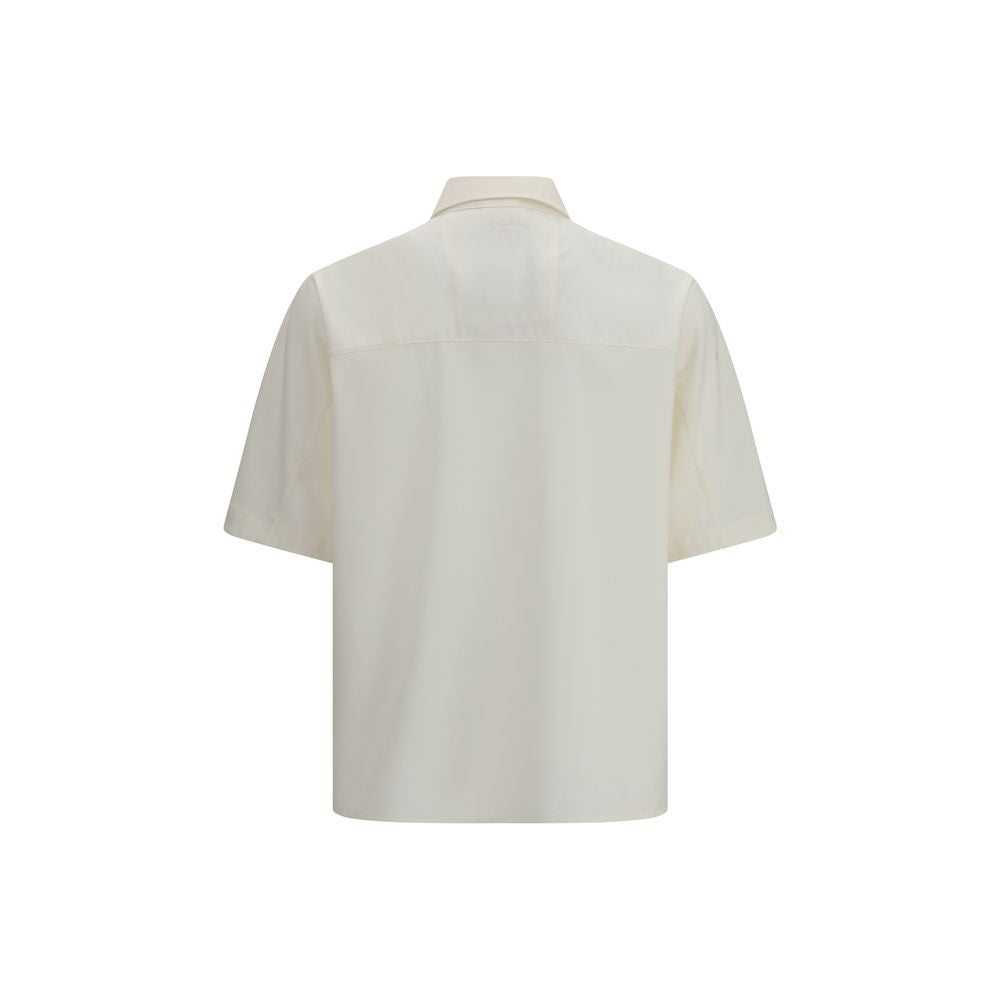 LAMINAR Beige Polyester Shortsleeve Shirt by Lardini