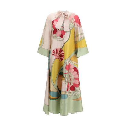 La Double J Multicolor Silk Casual Dress - Magnifico Dress