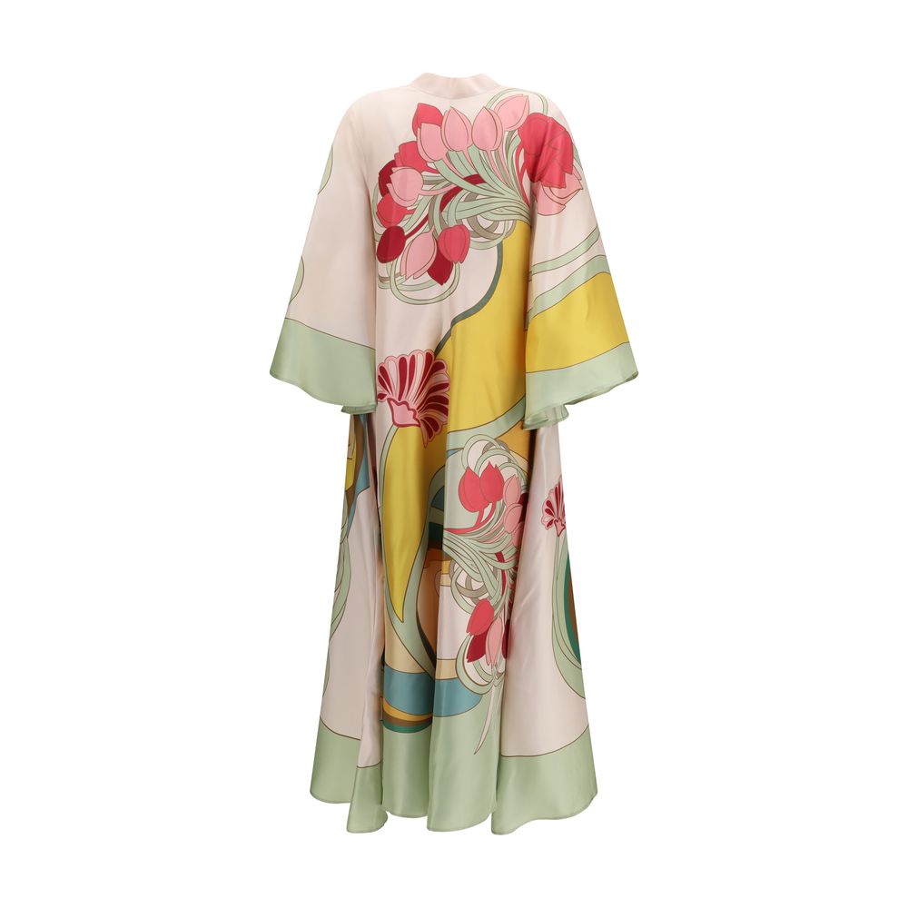 La Double J Multicolor Silk Casual Dress - Magnifico Dress