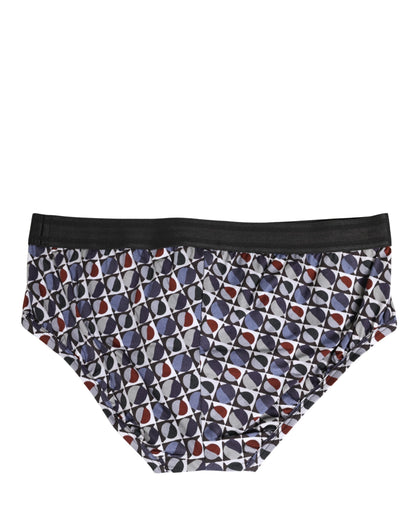 Dolce & Gabbana Multicolor Patterned Brando Brief Underwear
