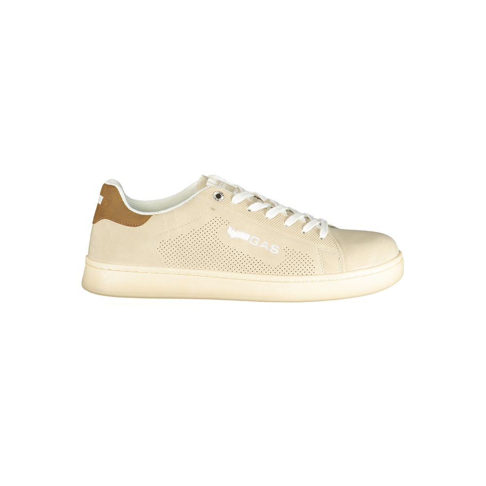 GAS Sammy NBX Beige Polyurethane Men Sneaker