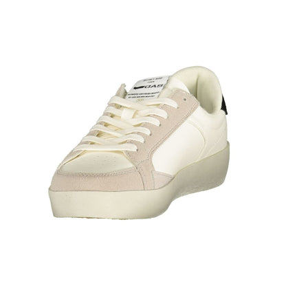 Gas Bianco Polyurethane Women Sneaker - White