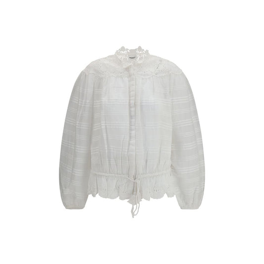 Marant Étoile White Polly Blouse