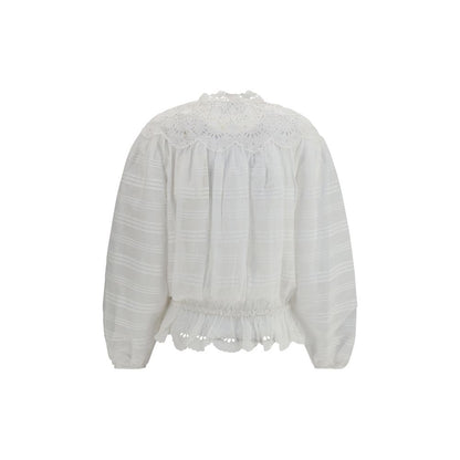 Marant Étoile White Polly Blouse