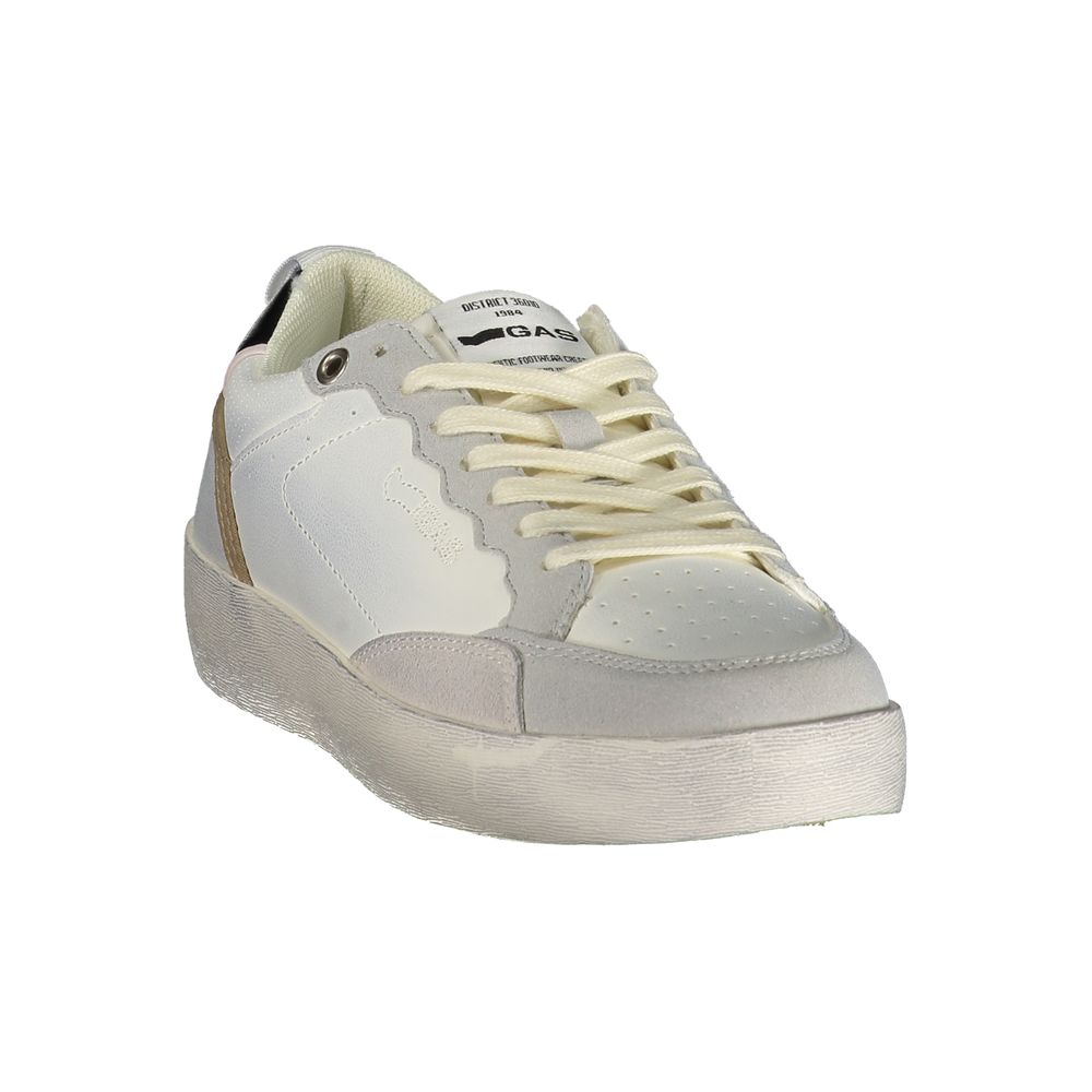 Gas Gray Polyester Athletic Sneakers for Women