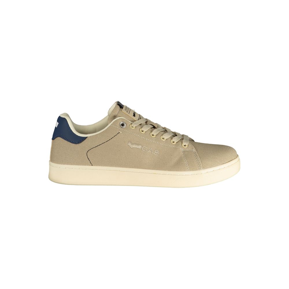 GAS Sammy CVS Beige Polyester Men Sneaker