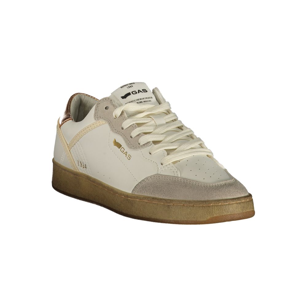 Gas Bianco Poliuretano Donna Sneaker