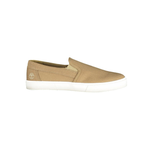 Timberland Beige Polyester Athletic Sneakers