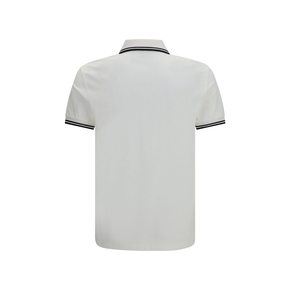 Fred Perry White Cotton Polo Shirt - Modern Classic Style