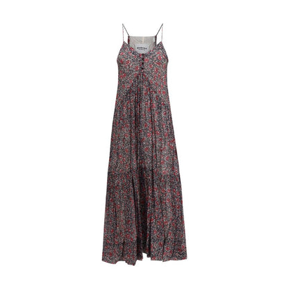 Marant Étoile Sabba Multicolor Cotton Maxi Dress