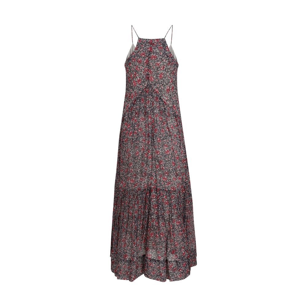 Marant Étoile Sabba Multicolor Cotton Maxi Dress