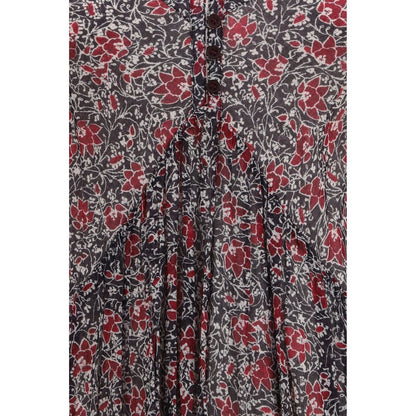 Marant Étoile Sabba Multicolor Cotton Maxi Dress