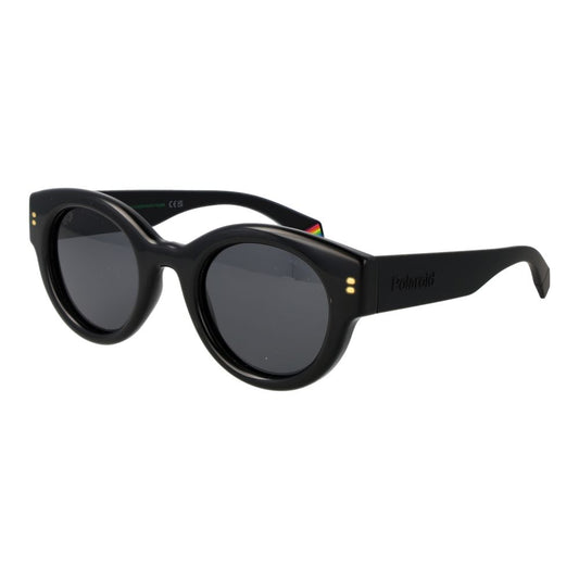 Polaroid Unisex Black Polycarbonate Sunglasses