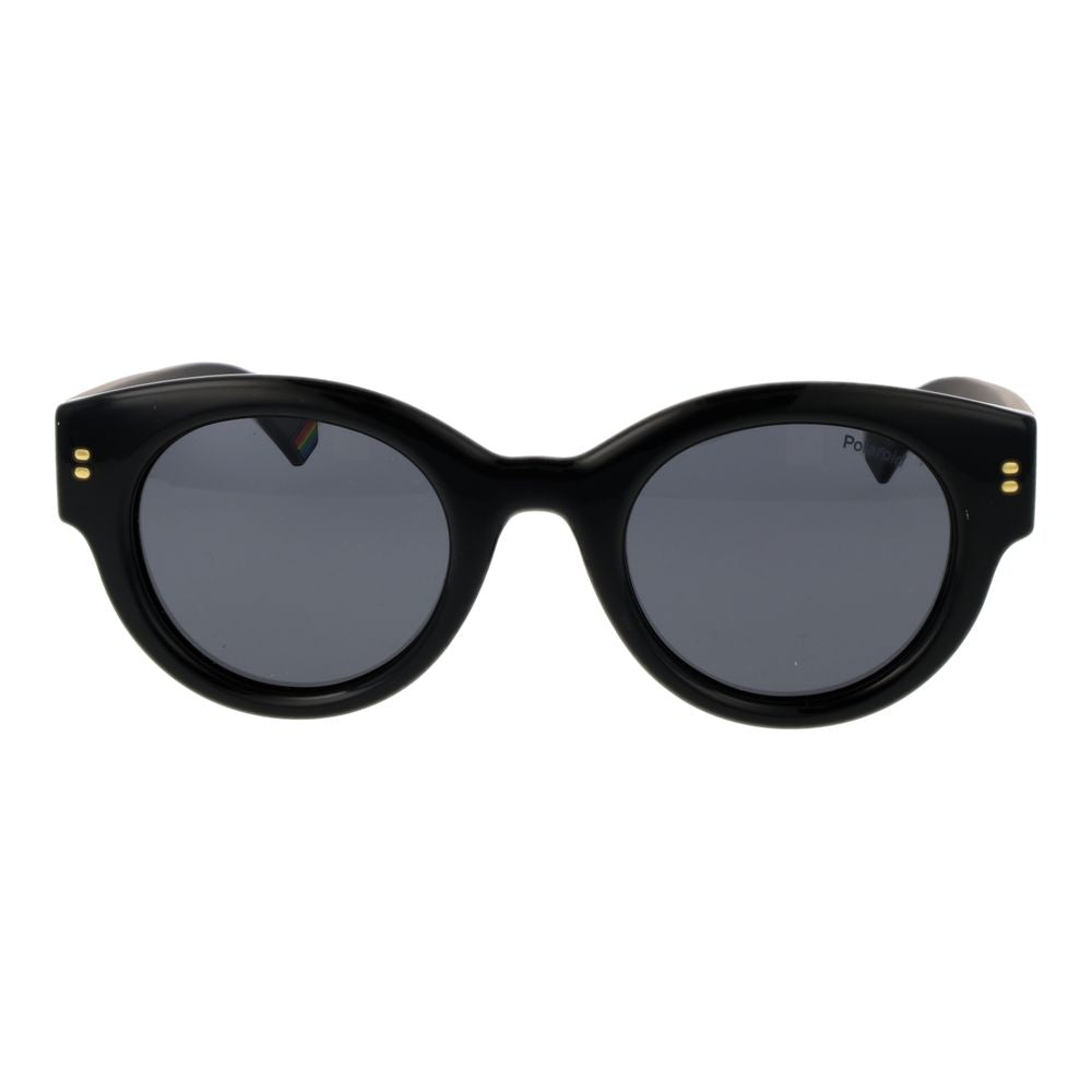 Polaroid Unisex Black Polycarbonate Sunglasses