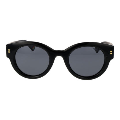 Polaroid Unisex Black Polycarbonate Sunglasses