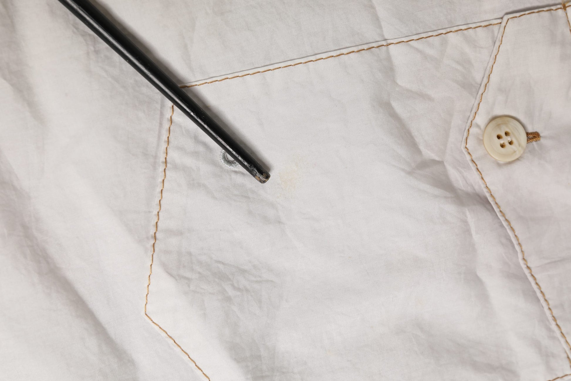 Dolce & Gabbana White Cotton Mid Waist Chino Bermuda Shorts
