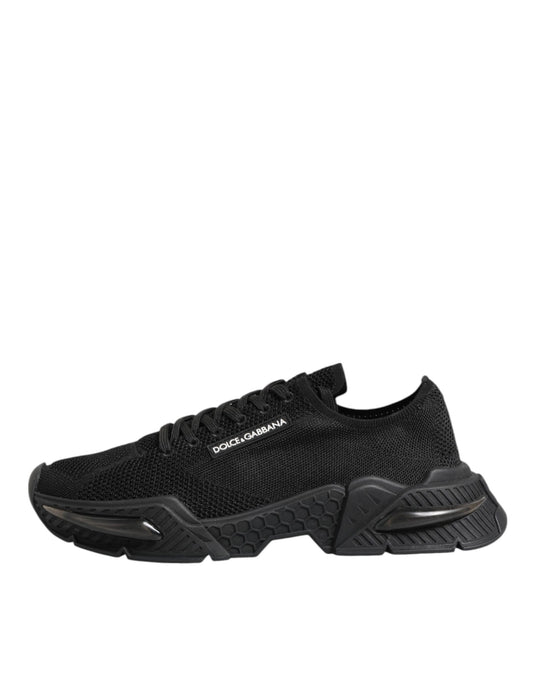 Dolce & Gabbana Black Airmaster Low Top Sneakers for Men