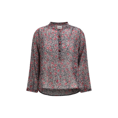 Marant Étoile Maria Floral Multicoloured Cotton Blouse