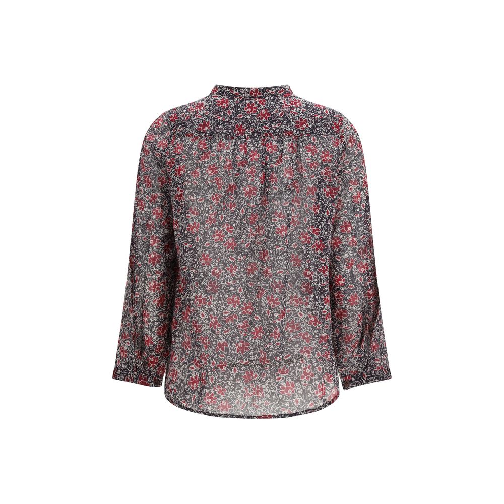 Marant Étoile Maria Floral Multicoloured Cotton Blouse
