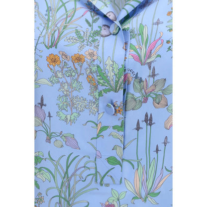 Gucci Blue Silk Pattern Shirt - Spring/Summer 2026 Collection