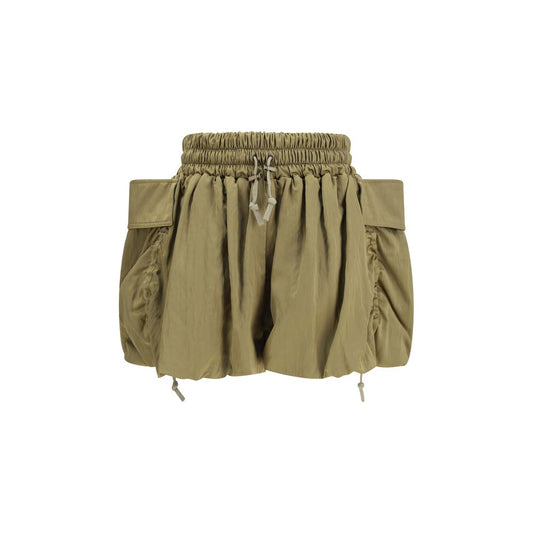 Balmain Green Serge Balloon Fit Shorts