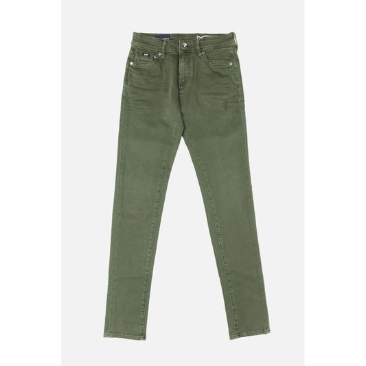 GAS Green Cotton Jeans Denim - W27/W28/W29