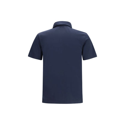 Burberry Blue Cotton Polo Shirt - S