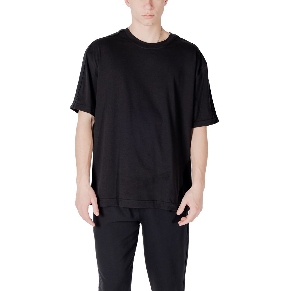 Calvin Klein Sport Black Cotton Short Sleeve T-Shirt for Men