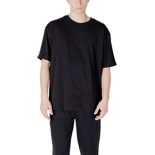Calvin Klein Sport Black Cotton Short Sleeve T-Shirt for Men