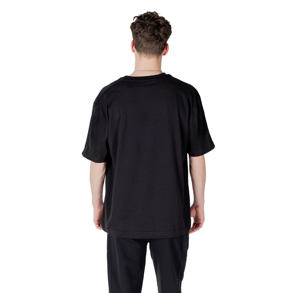 Calvin Klein Sport Black Cotton Short Sleeve T-Shirt for Men